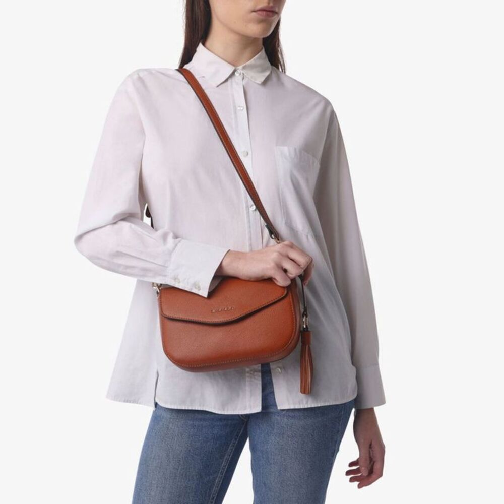 MIRIADE Black Polyethylene Crossbody Women's Bag